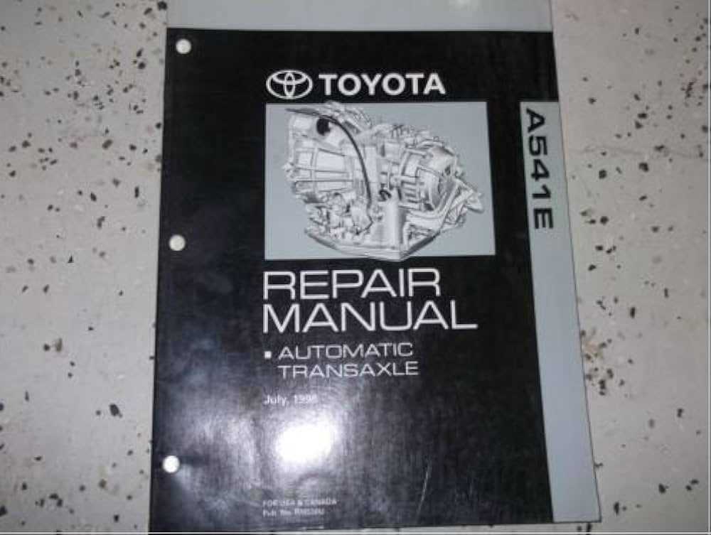 98 toyota camry repair manual