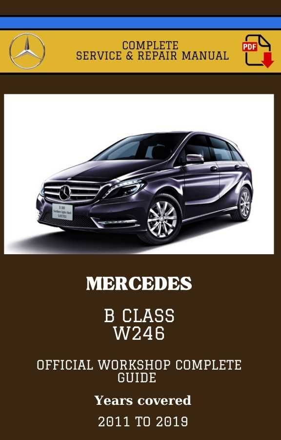 mercedes benz service repair manual