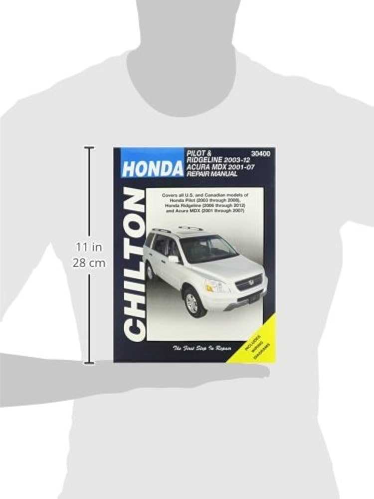 honda pilot repair manual