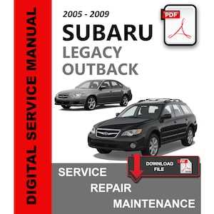 2008 subaru outback repair manual