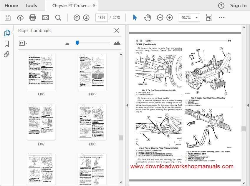 free chrysler repair manual