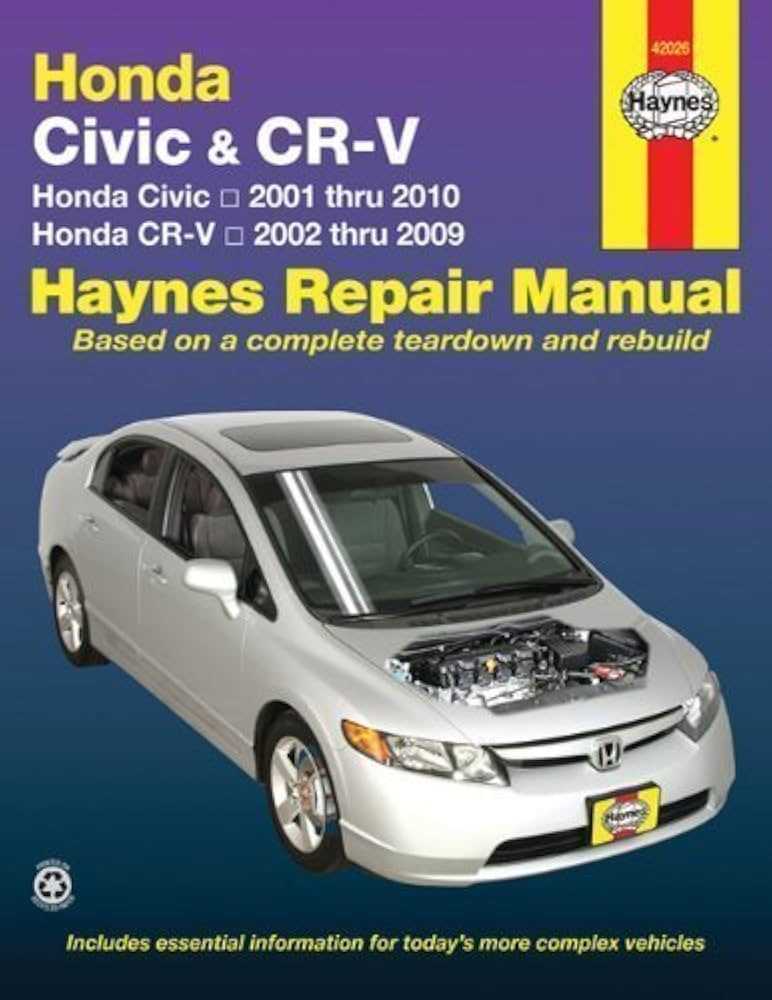 2001 honda crv repair manual