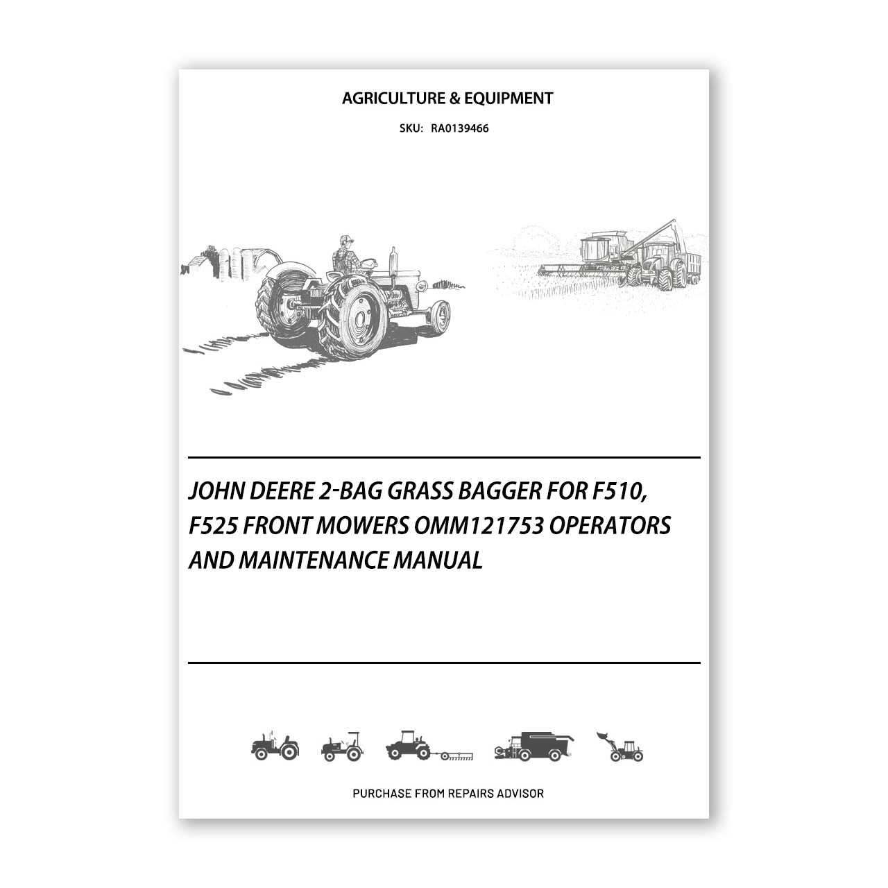 john deere f510 repair manual