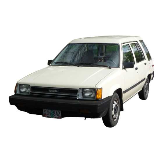 1995 toyota tercel repair manual