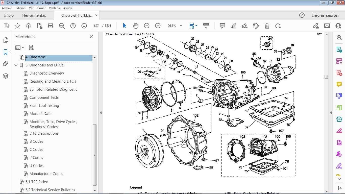 chevy trailblazer repair manual