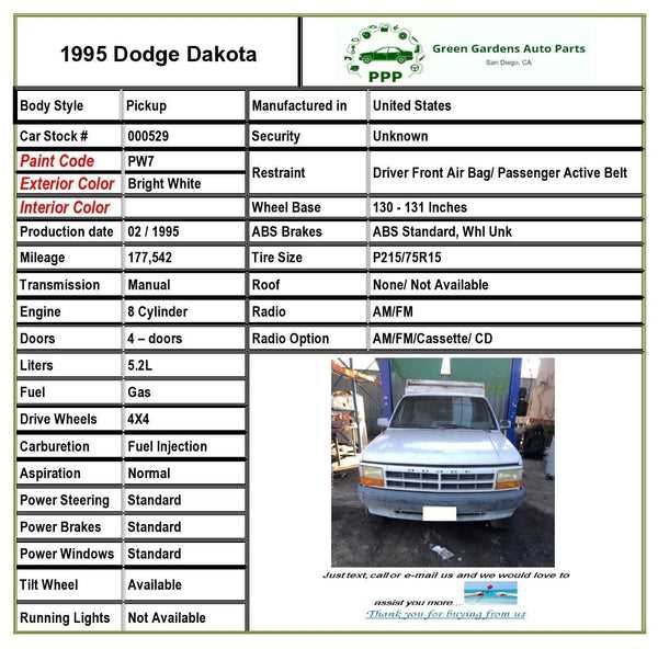 1988 dodge dakota repair manual