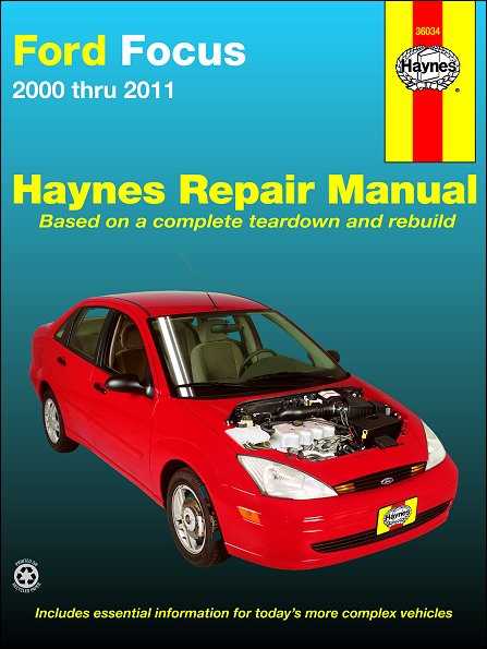 ford focus factory repair manual