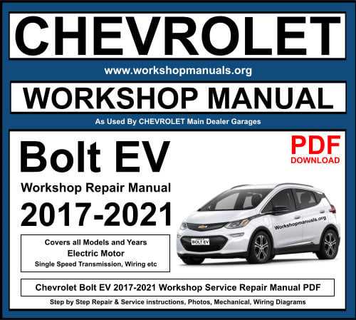 chevrolet service repair manuals