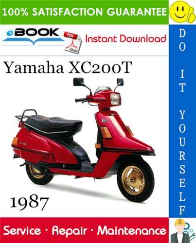 yamaha scooter repair manual