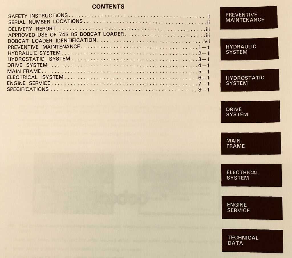 bobcat 743 repair manual