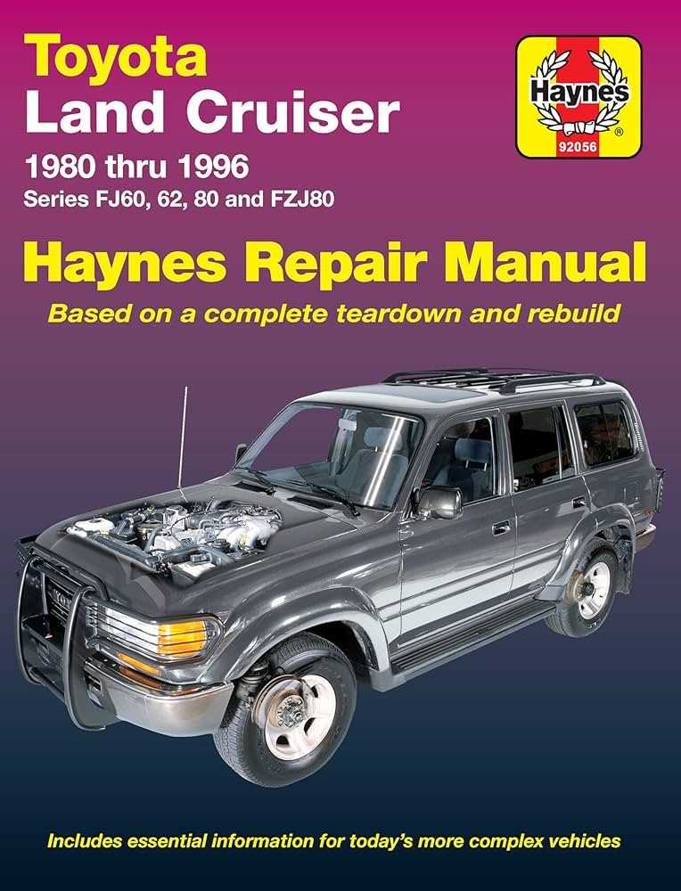 1994 toyota land cruiser repair manual