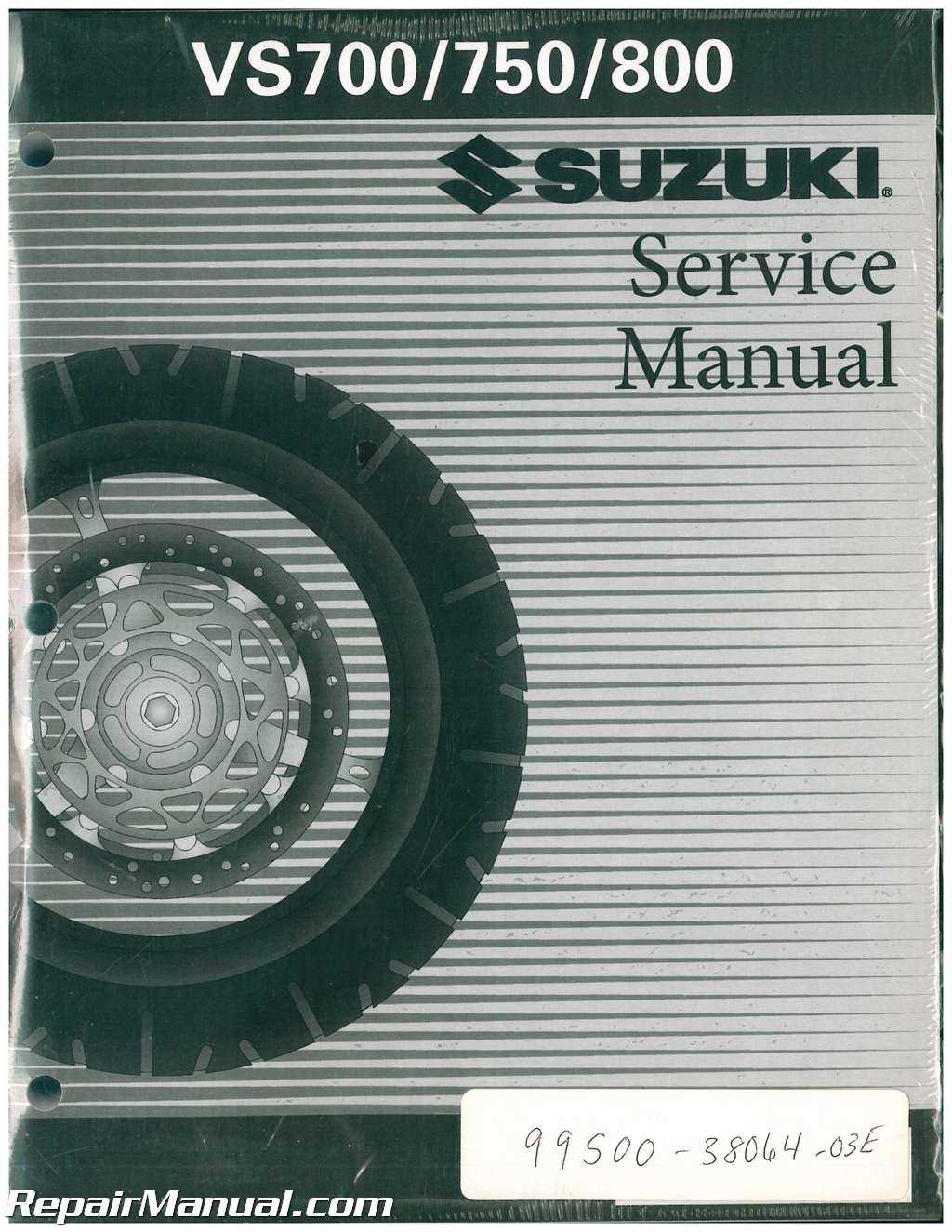 suzuki intruder repair manual