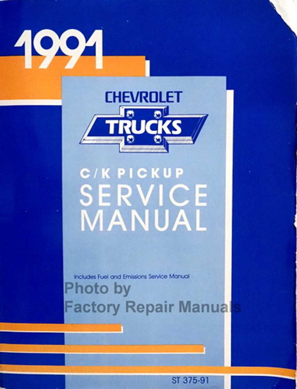 repair manuals for chevy trucks