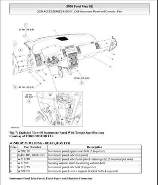 2010 ford flex repair manual