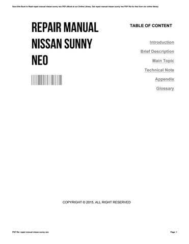 nissan qashqai repair manual