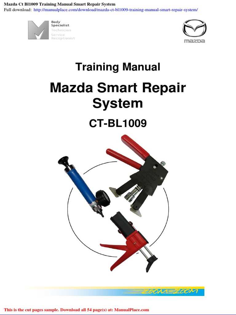 mazda 3 2010 repair manual