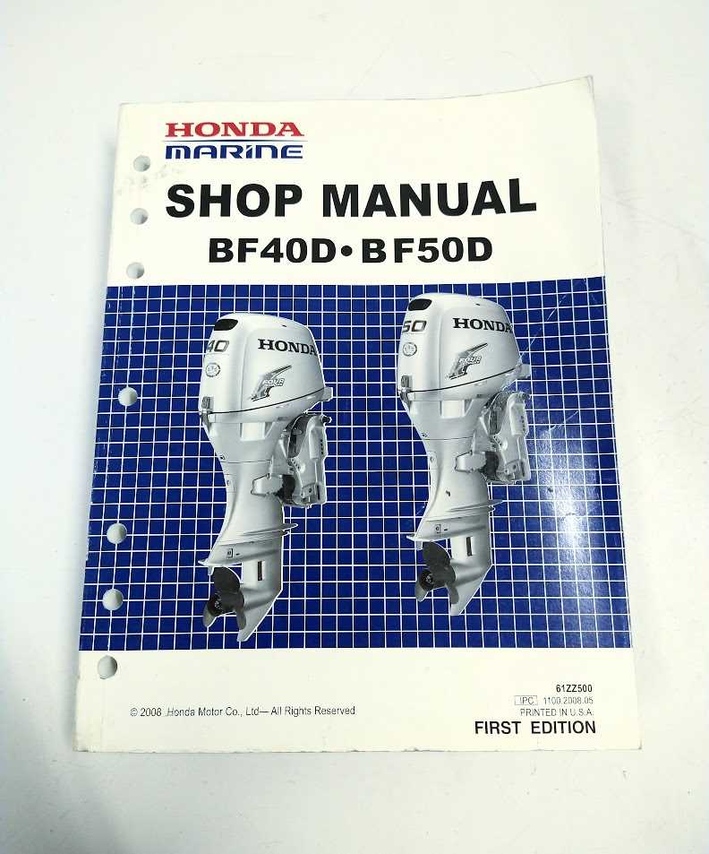 seloc honda outboard repair manual