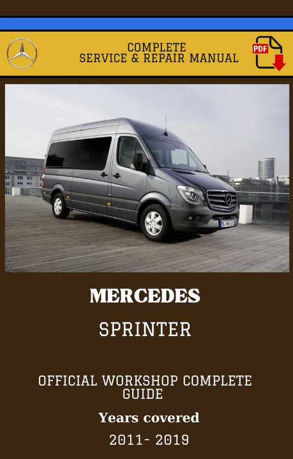 2011 mercedes sprinter repair manual