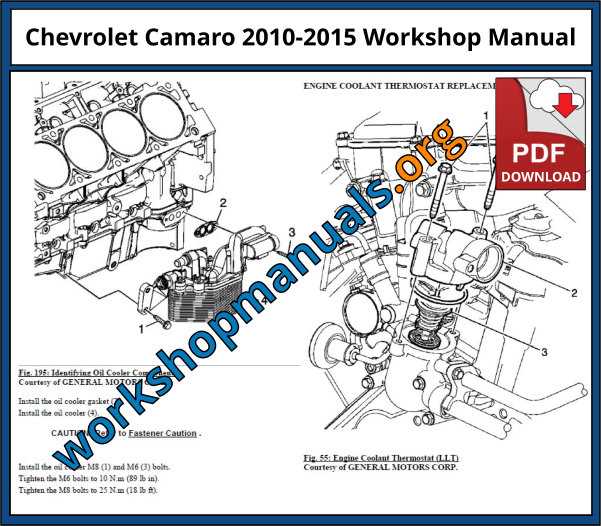 chevy camaro repair manual