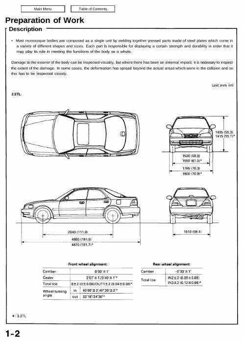 1999 2003 acura 3.2 l tl service repair manual