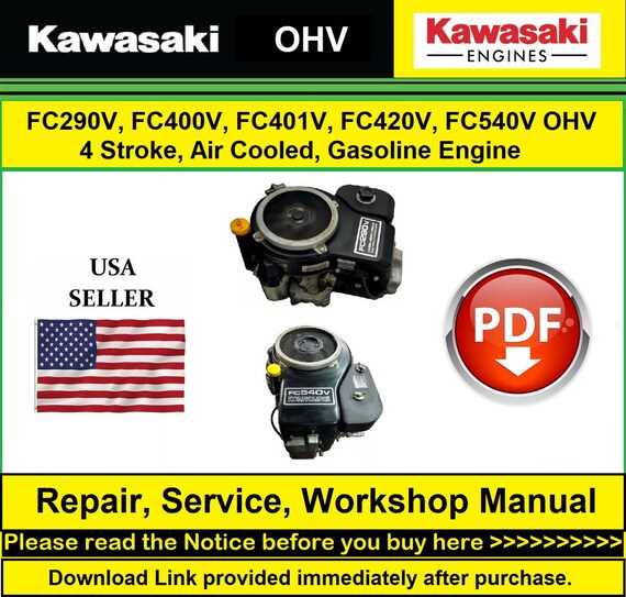 kawasaki fc540v repair manual