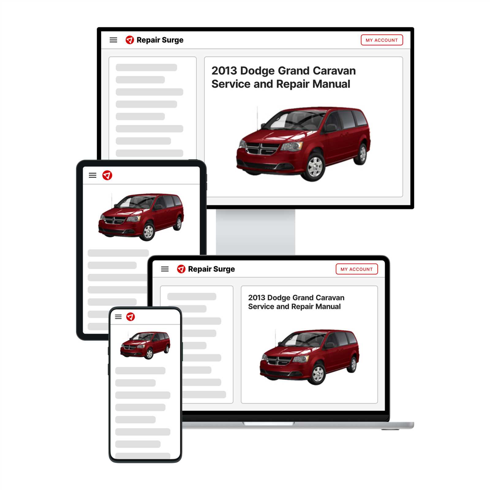 2013 dodge caravan repair manual