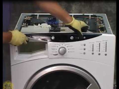 ge front load washer repair manual