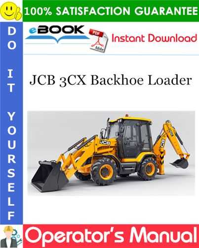 jcb 3cx backhoe loader service repair manual