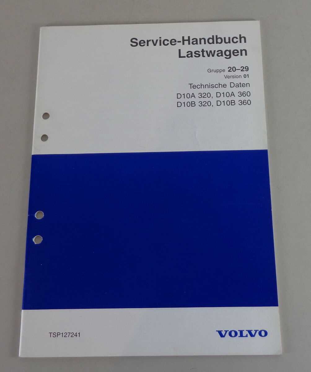 volvo truck engine repair manual