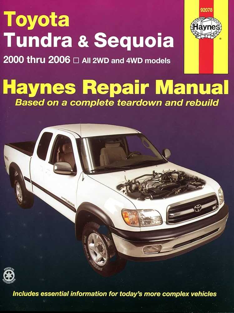 2007 toyota tundra repair manual