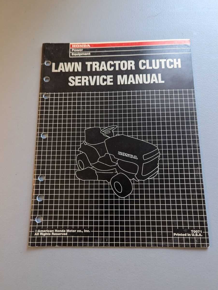 honda hs520 repair manual