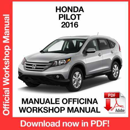 honda pilot repair manual