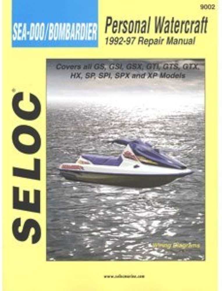 1996 seadoo xp repair manual