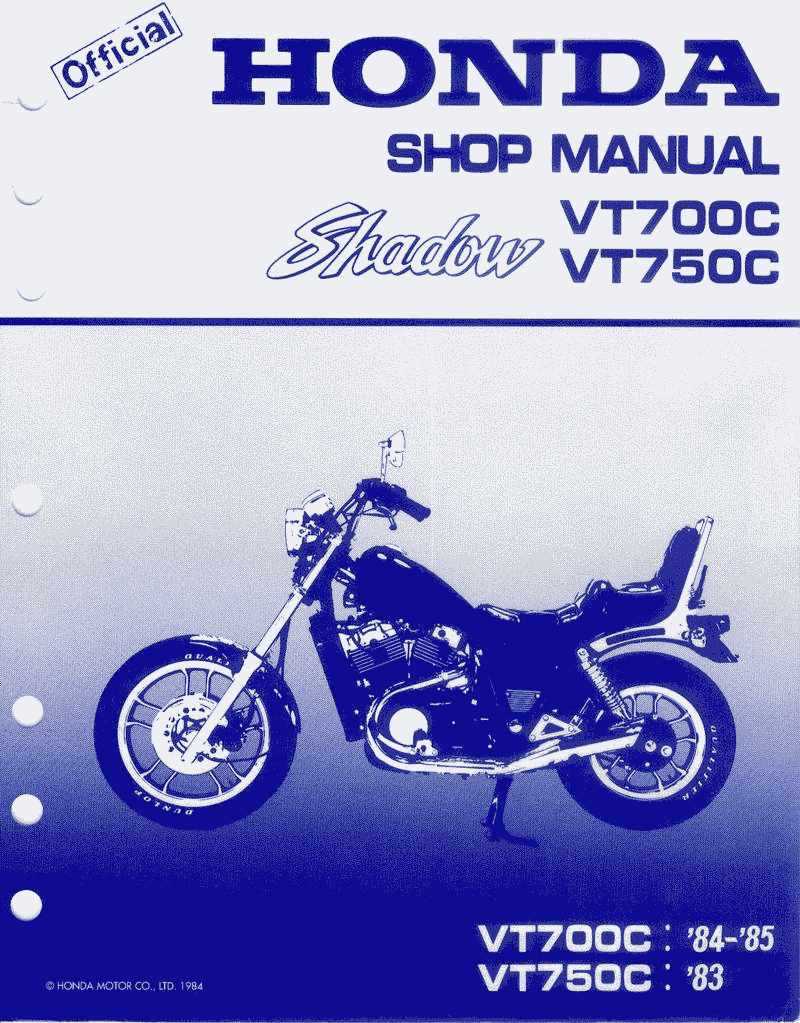 honda shadow 750 repair manual