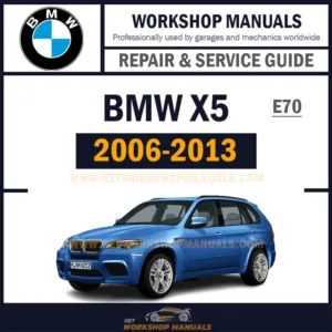 bmw x5 e70 service repair manual