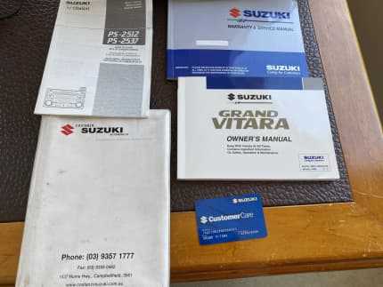 2002 suzuki grand vitara repair manual