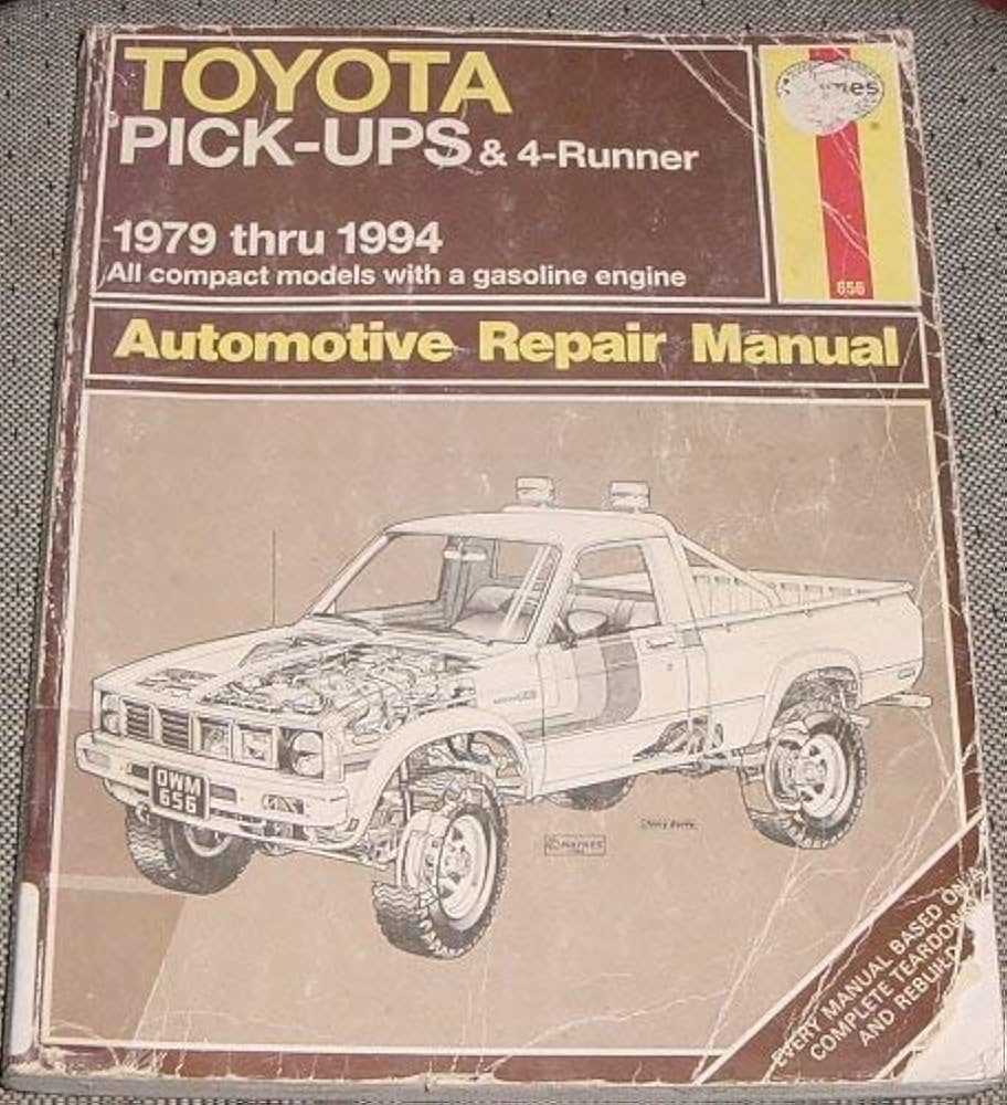 94 toyota pickup repair manual