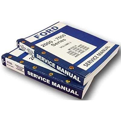 ford tractor repair manual