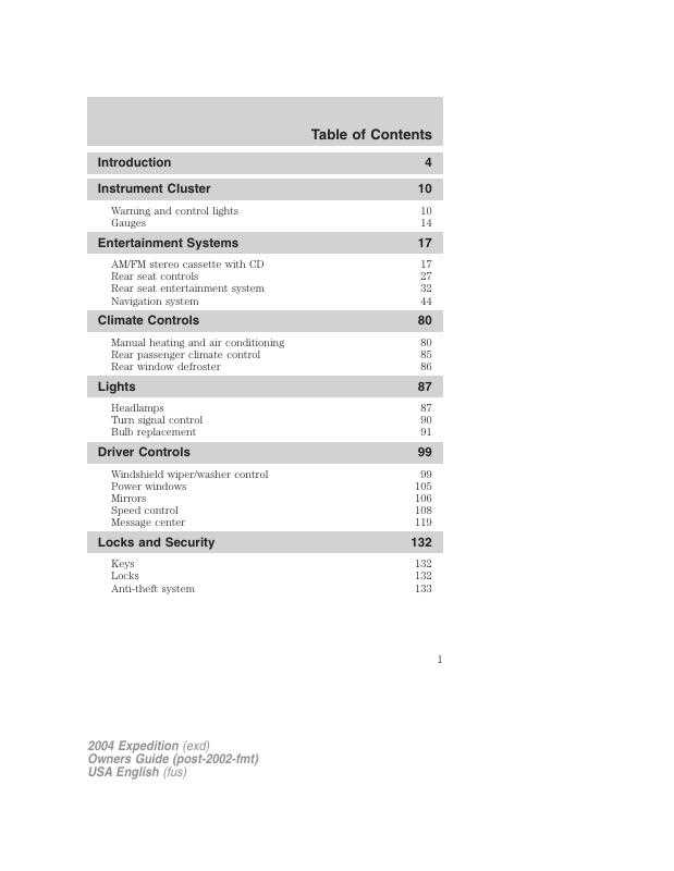 2004 ford expedition repair manual