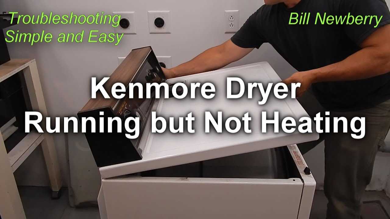 kenmore 110 dryer repair manual