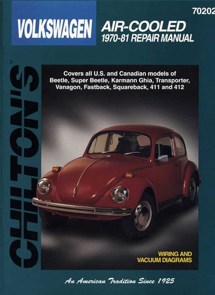 chilton repair manuals volkswagen