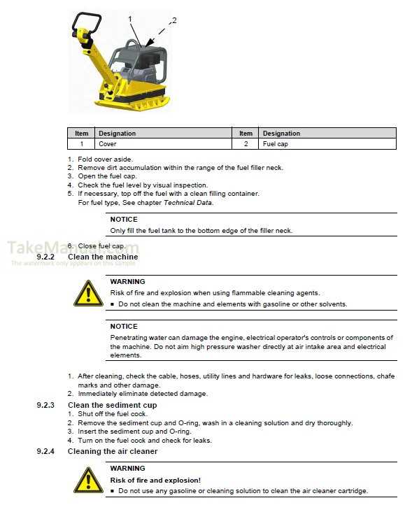 wacker reversible plate compactor repair manual