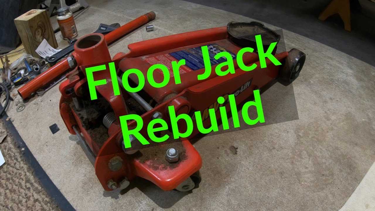 walker hydraulic jack repair manual