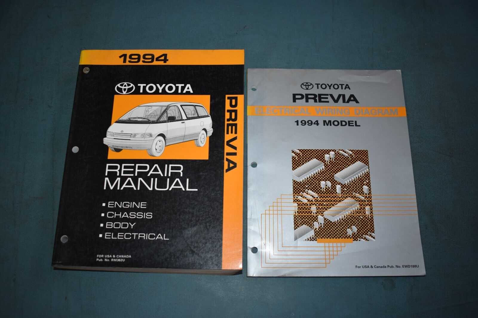 toyota previa repair manual