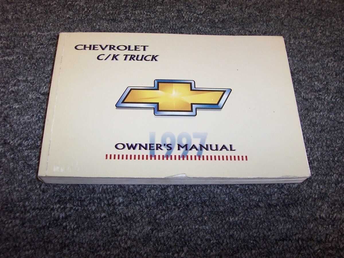 1997 chevy silverado repair manual