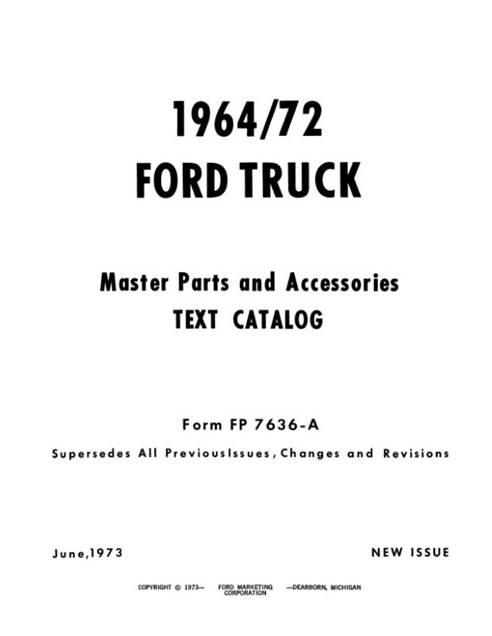 1968 ford f100 repair manual