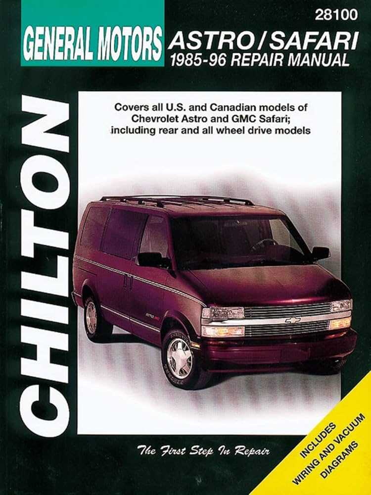 1995 chevy astro van repair manual