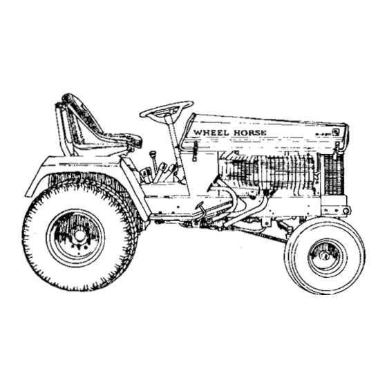 wheel horse repair manual