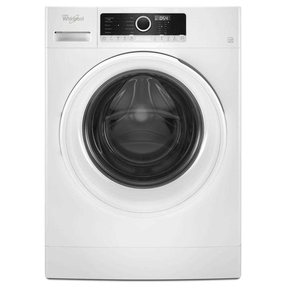 whirlpool front load washer repair manual