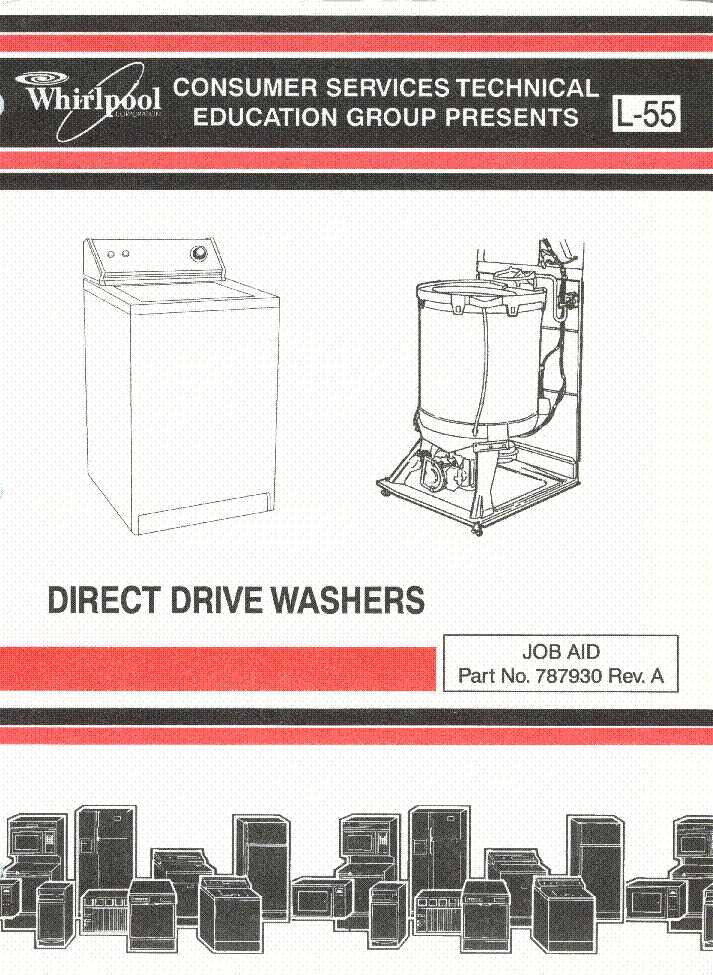 whirlpool front load washer repair manual